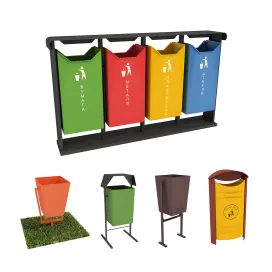 Street trash bin